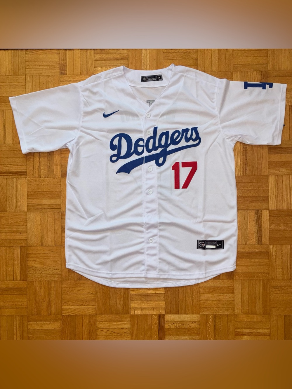 Los Angeles Dodgers Shohei Ohtani Nike White Home Stadium Jersey